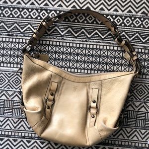 FRYE GENUINE LEATHER HOBO BAG PURSE